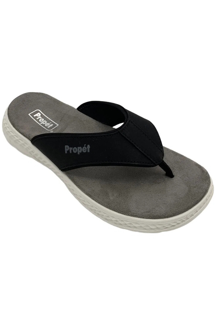 Propet Women's Travel Activ Sandal Black - Wide